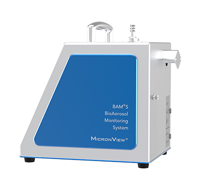 Sistema de monitoreo de bioaerosol con pantalla táctil para prueba de esterilidad